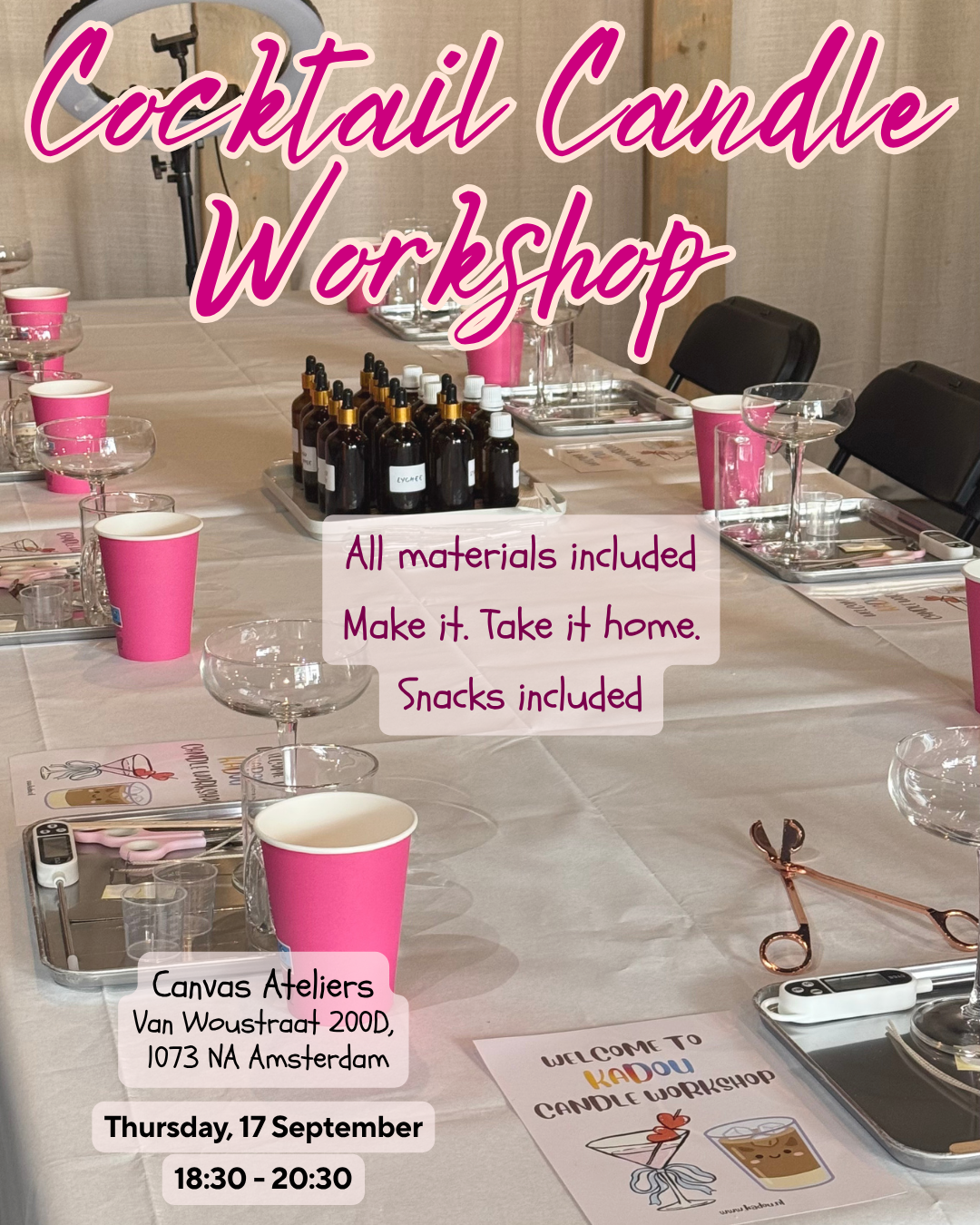 Candle Making Workshop by Kadou