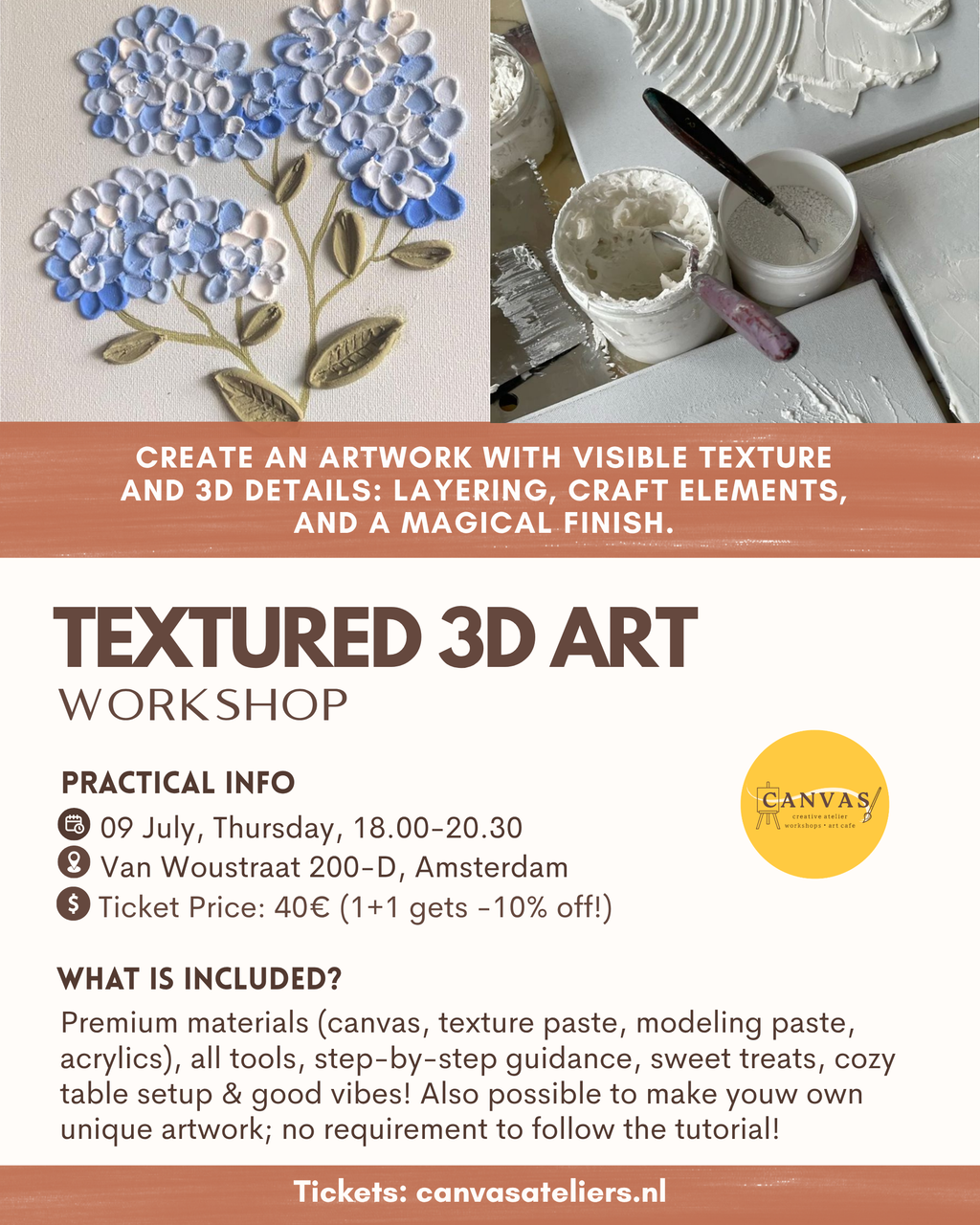 09/07 - Textured 3D Art Workshop