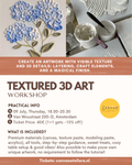 09/07 - Textured 3D Art Workshop