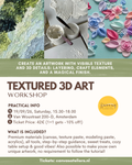 19/09- Textured 3D Art Workshop
