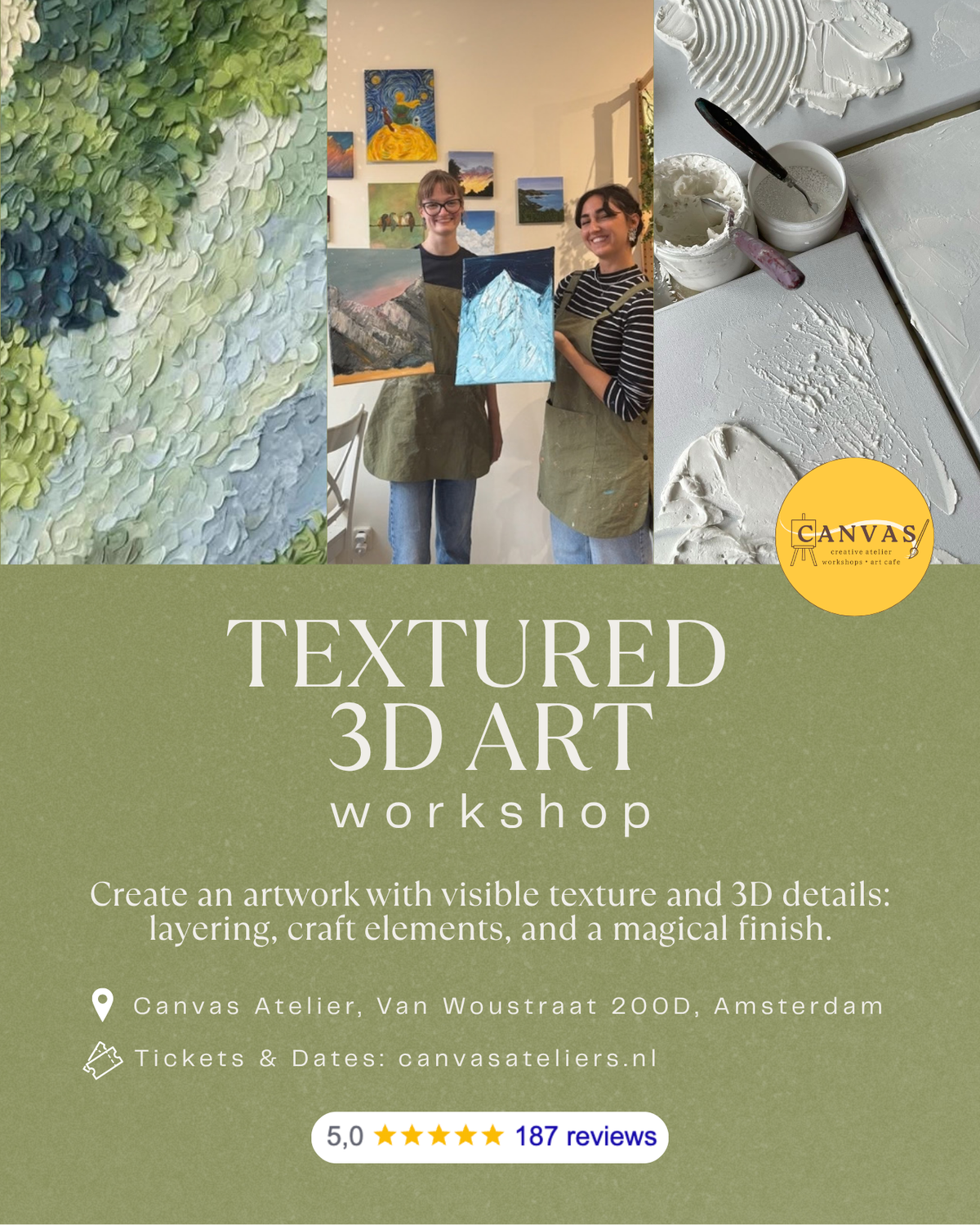 Textured 3D Art Workshop