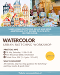 18/07 - Urban Sketching Watercolour Workshop