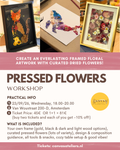 23/09 - Pressed Floral Art Workshop