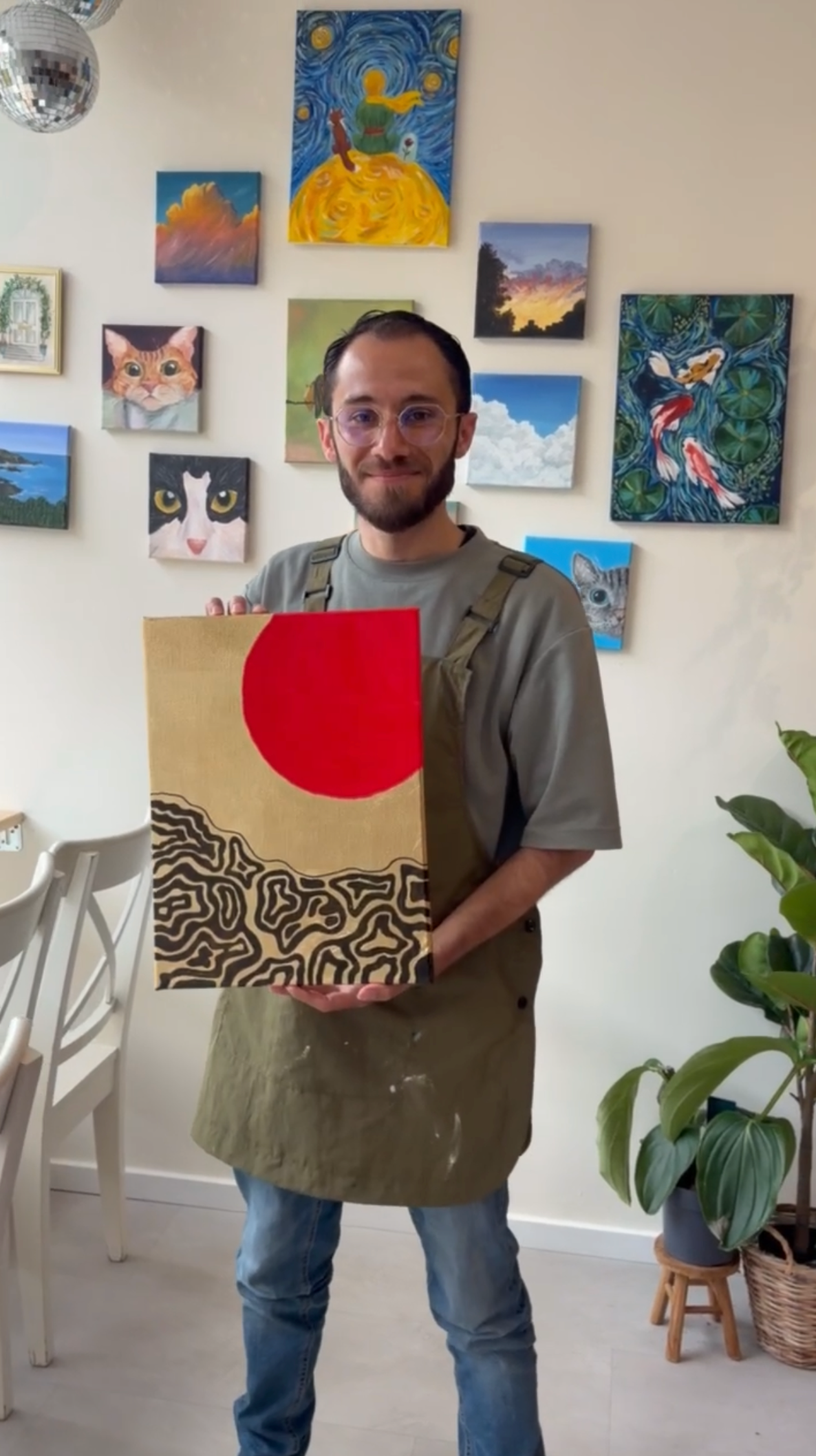 03/10 - Gold Leaf Painting Worskhop