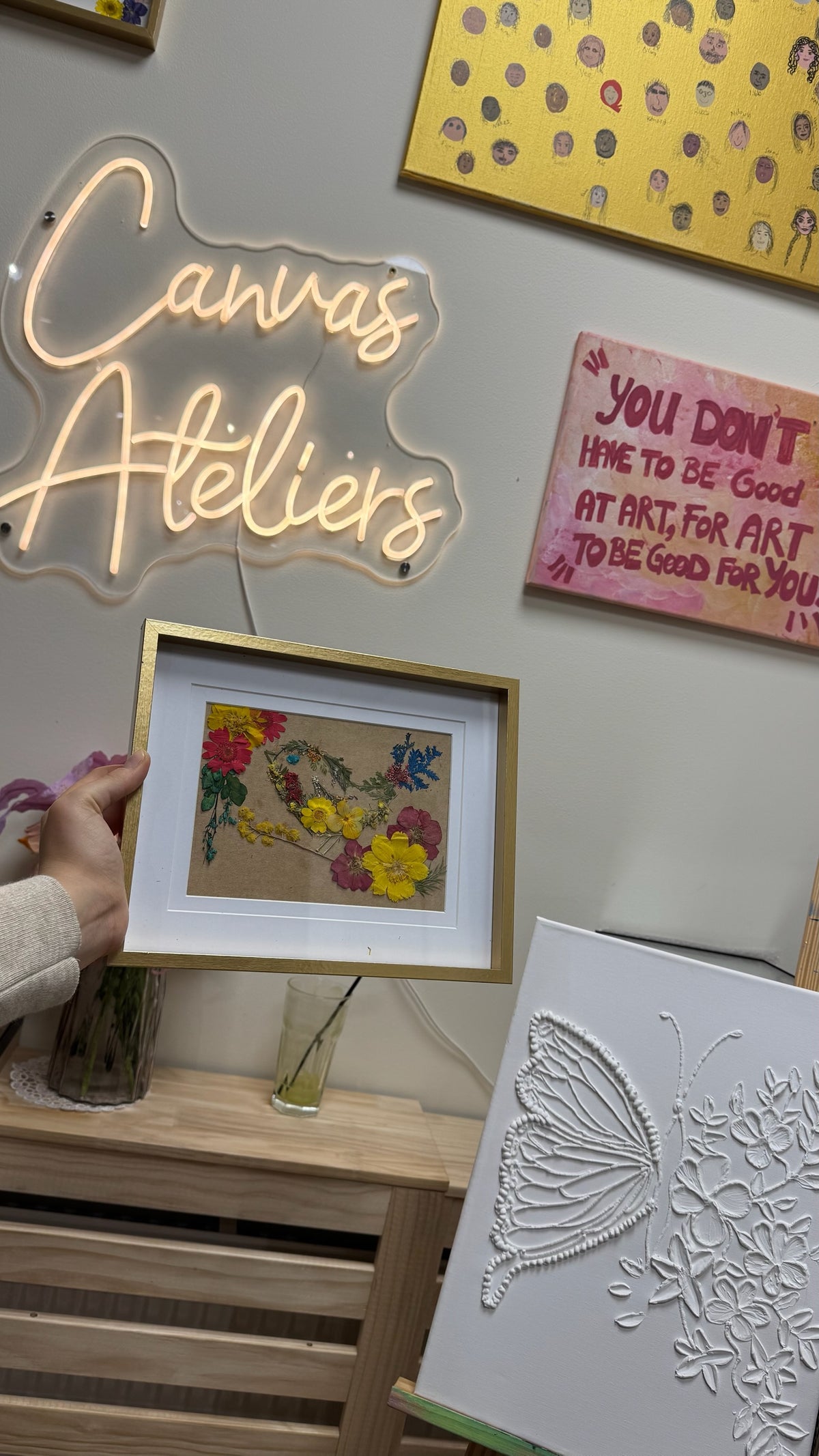 Pressed Flower Art Workshop