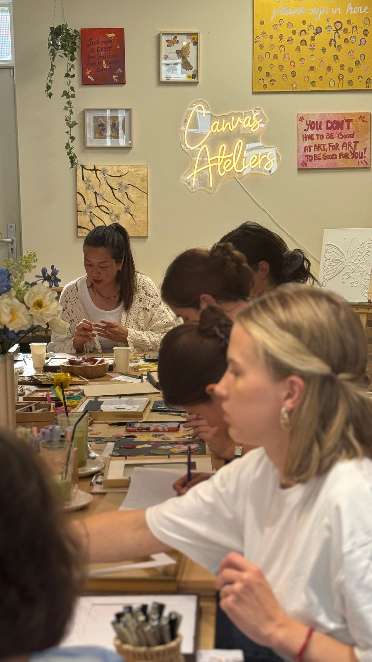 Pressed Flower Art Workshop