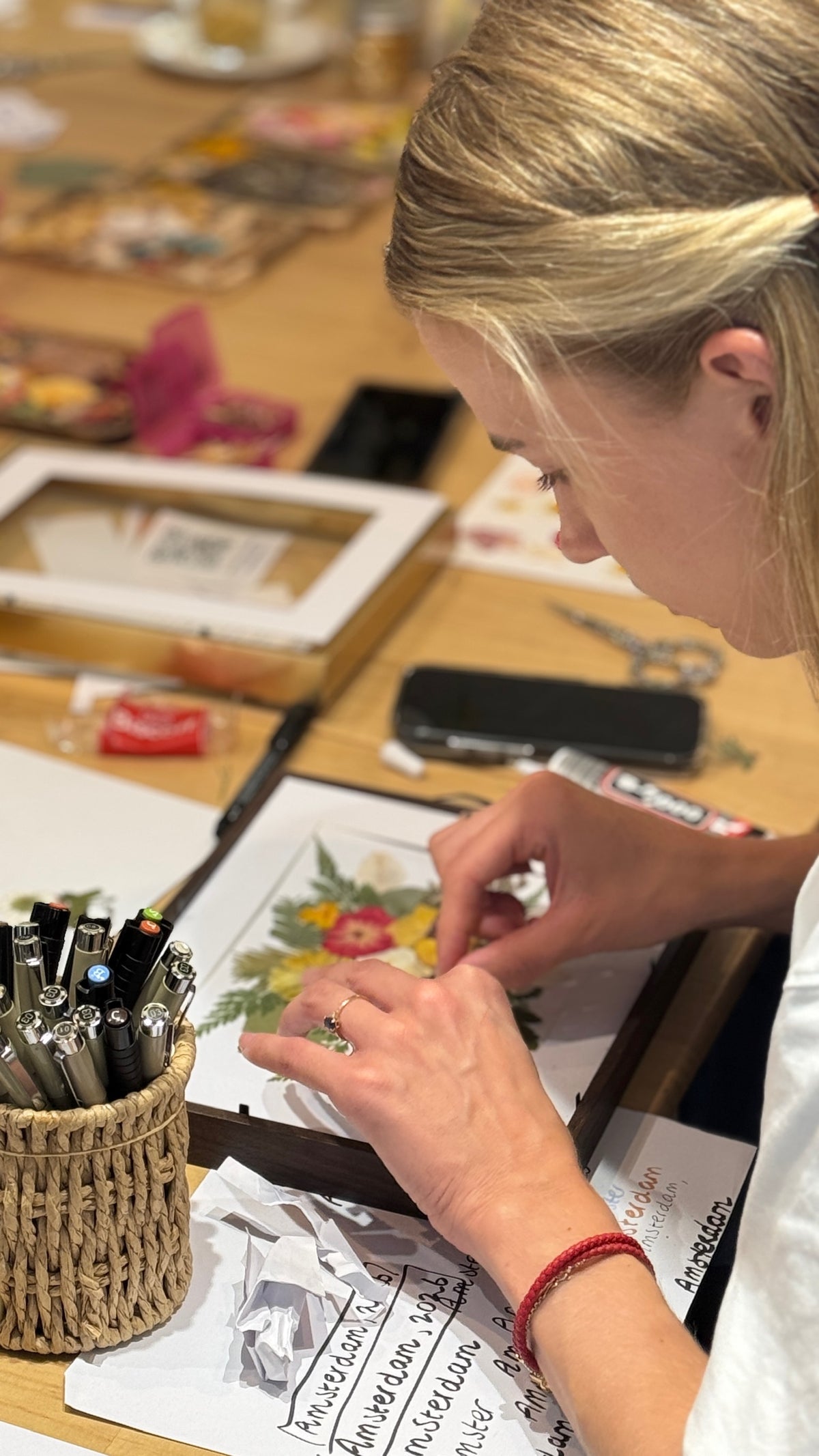Pressed Flower Art Workshop