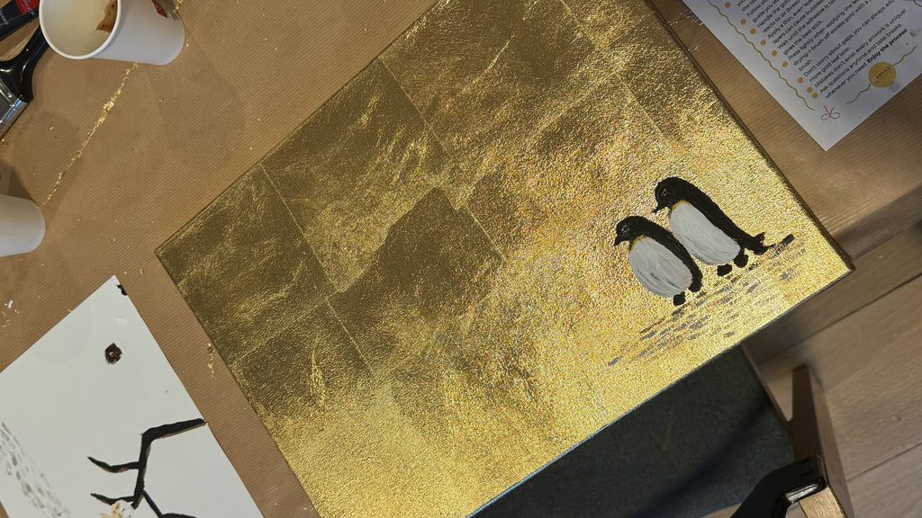 03/10 - Gold Leaf Painting Worskhop