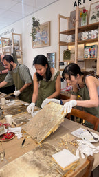 Gold Leaf Painting Workshop
