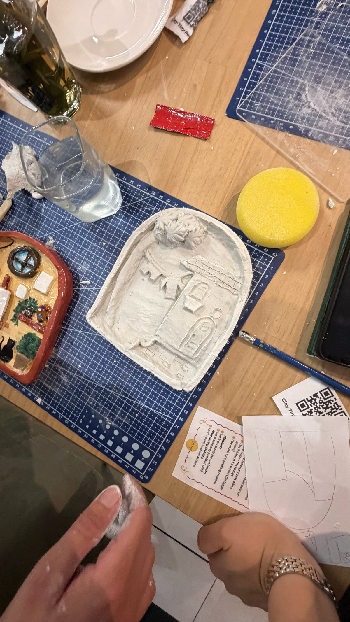 18/09 - Clay & Connect Workshop (Tiny Houses)