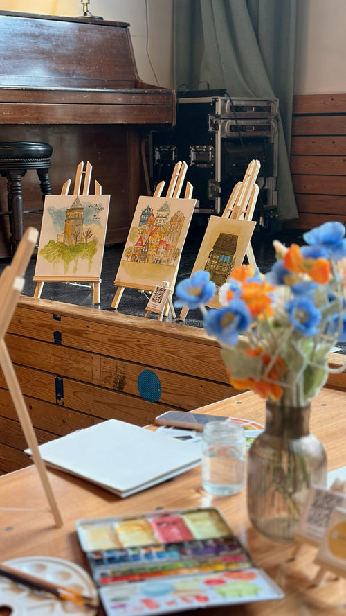 02/07 - Urban Sketching Watercolour Workshop
