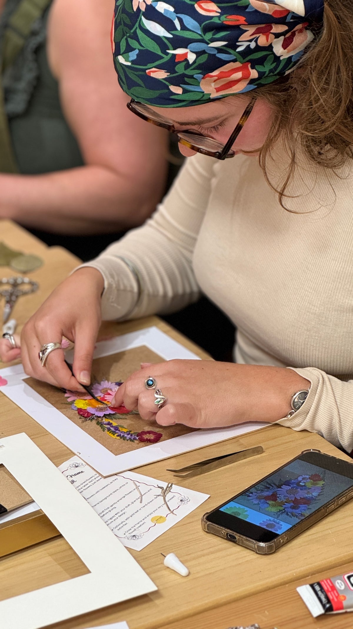 Pressed Flower Art Workshop