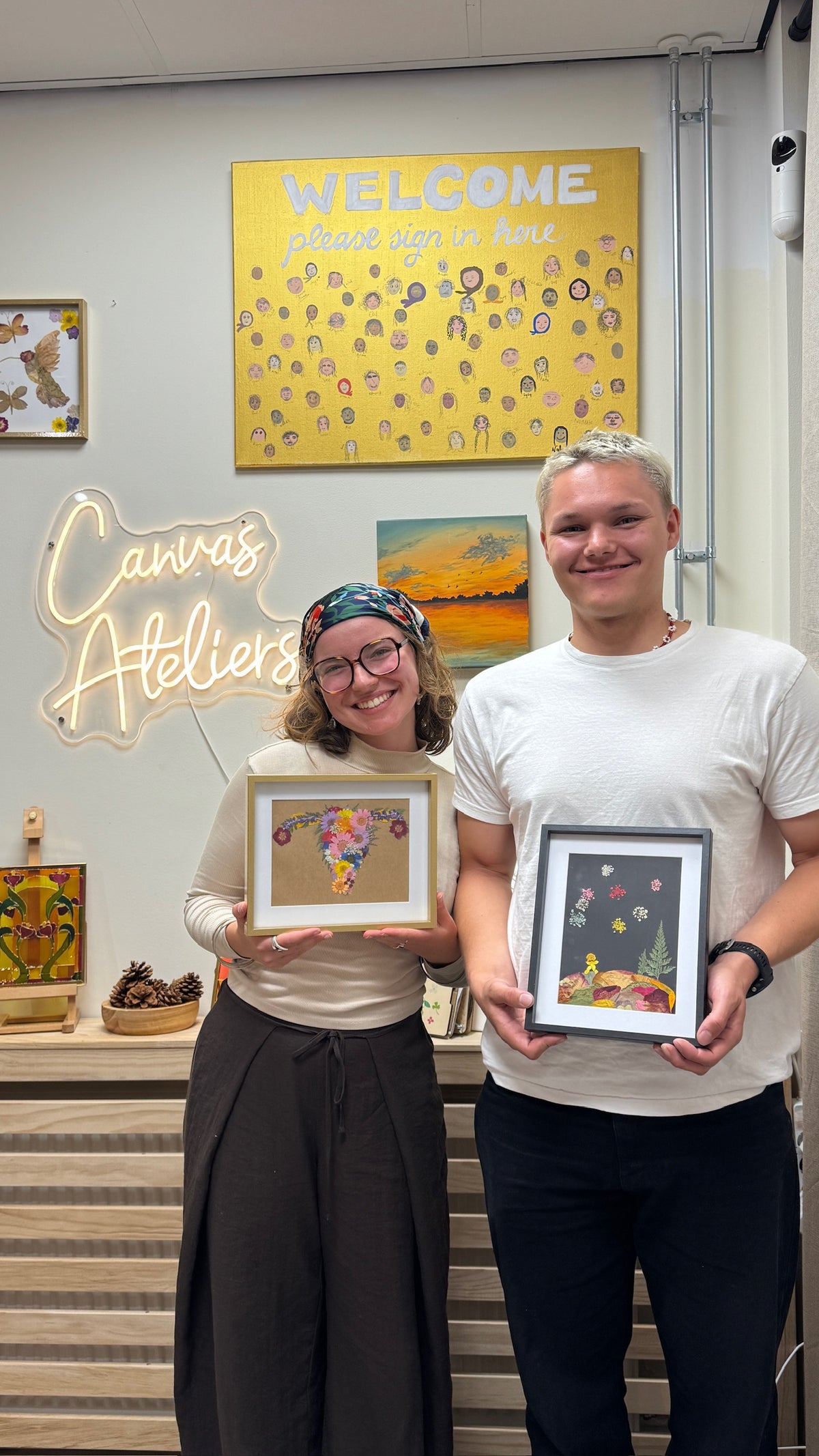 Pressed Flower Art Workshop