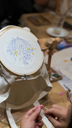 Embroidered Tote Bag Workshop