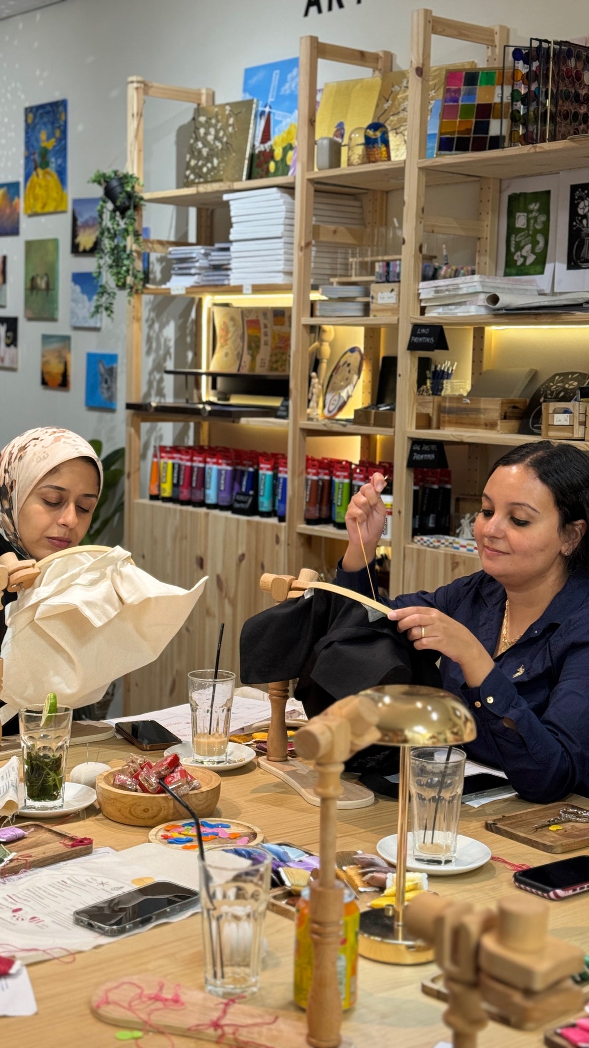 Embroidered Tote Bag Workshop
