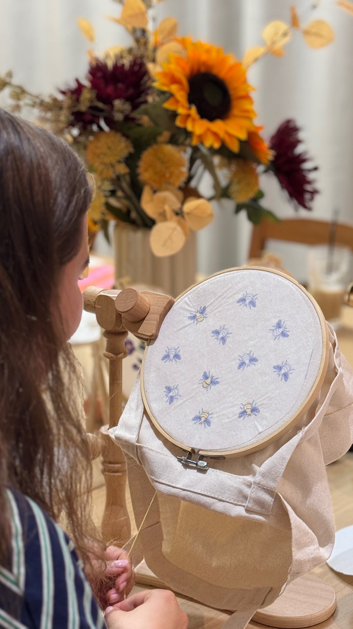 Embroidered Tote Bag Workshop