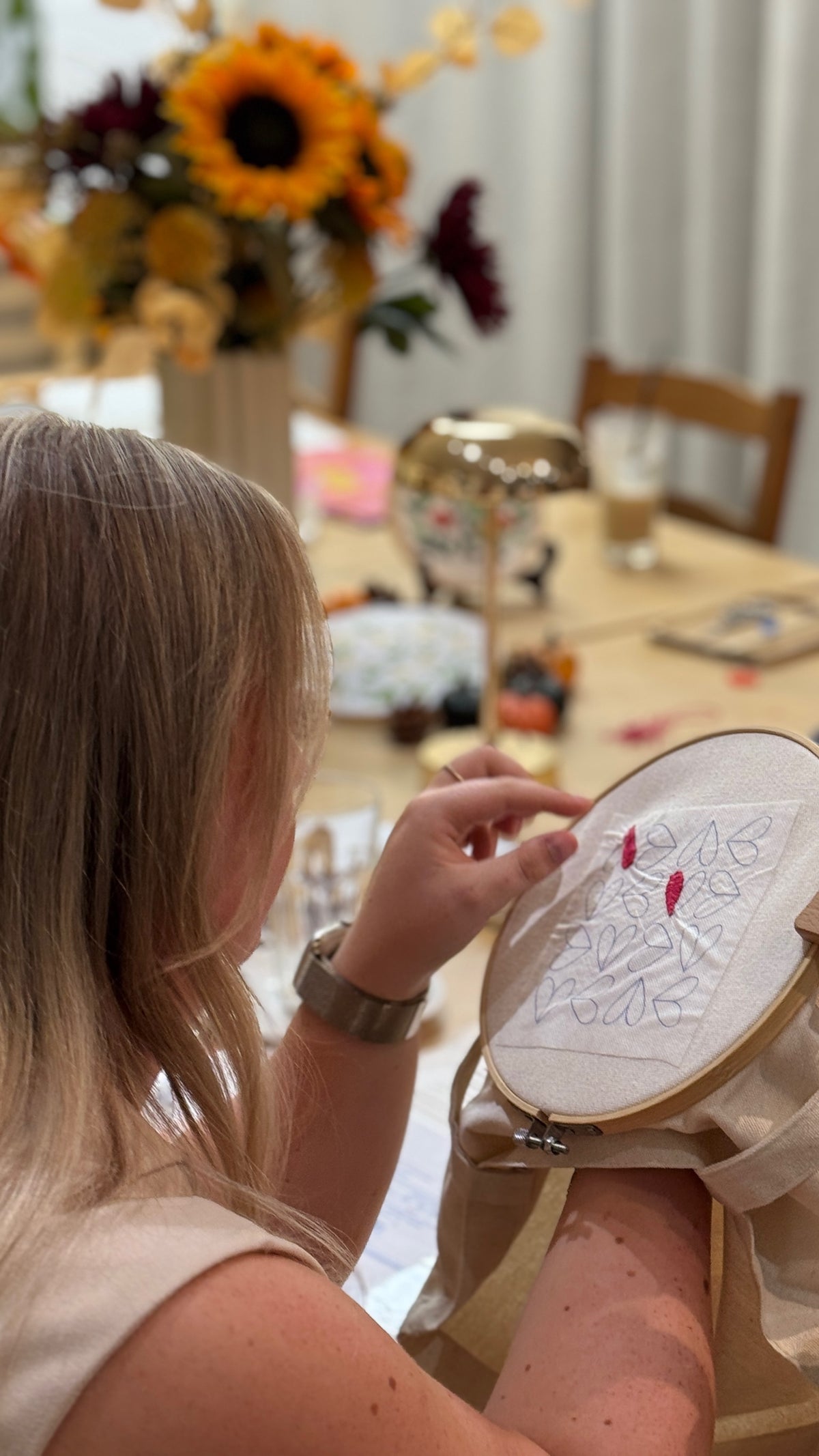 Embroidered Tote Bag Workshop