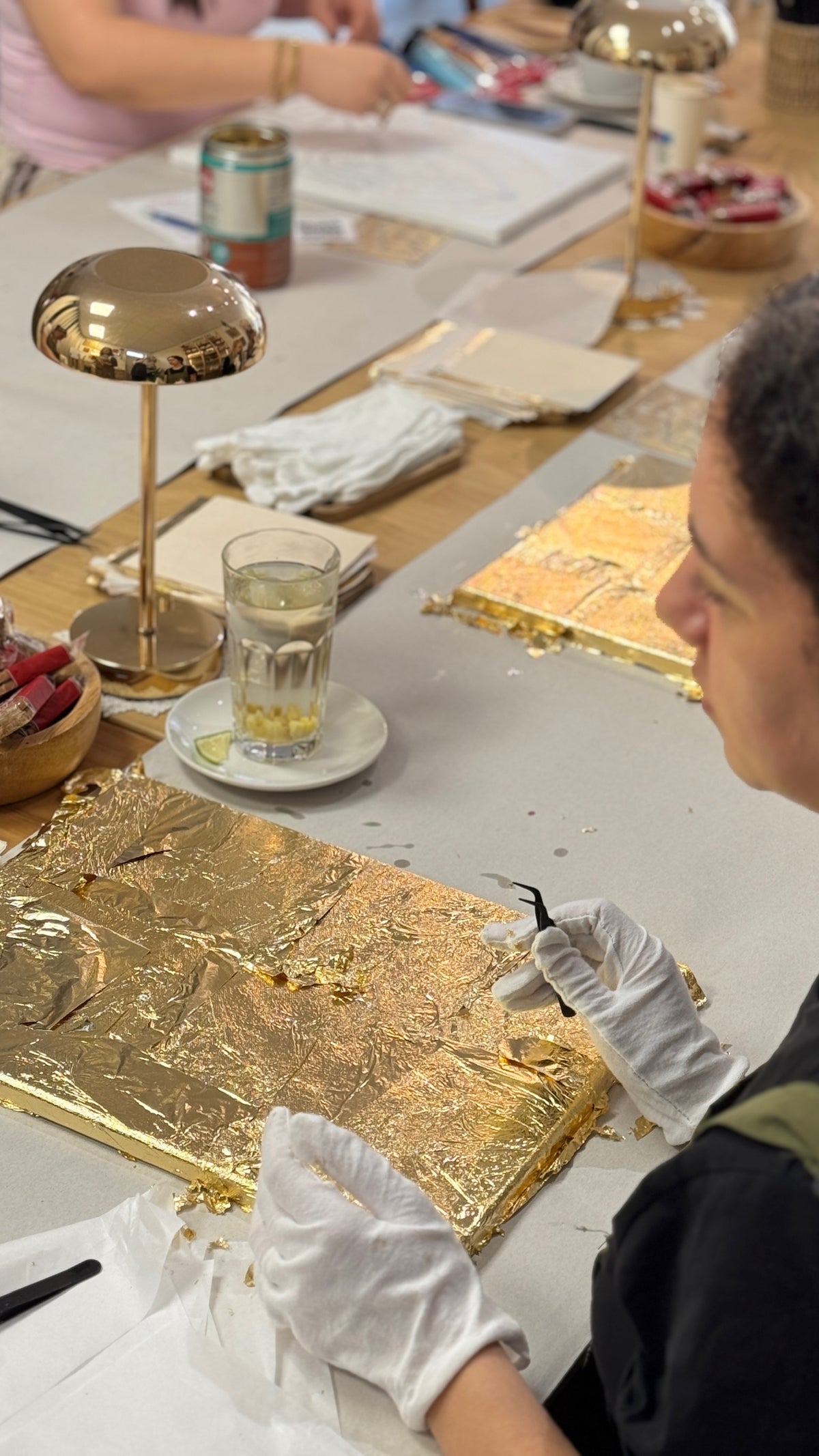 Gold Leaf Painting Workshop