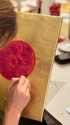 Gold Leaf Painting Workshop