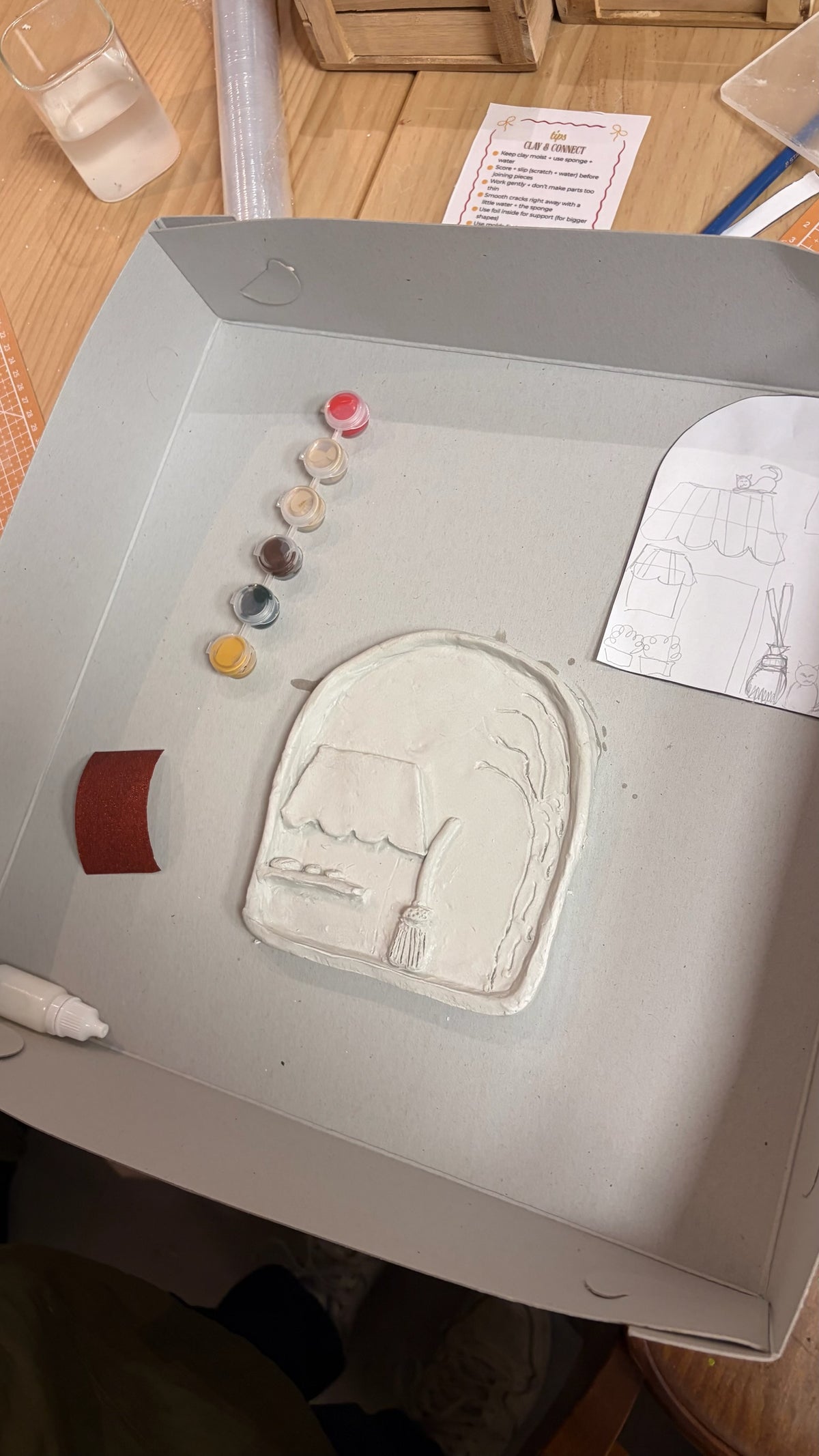 Tiny Clay Houses Workshop