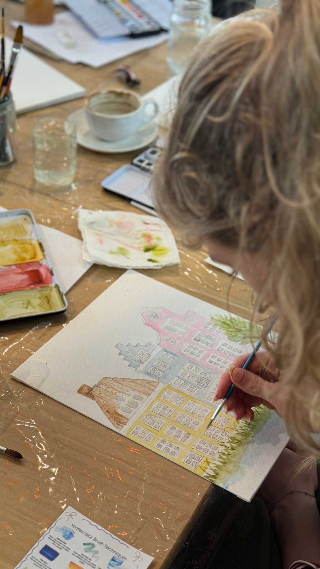 02/07 - Urban Sketching Watercolour Workshop