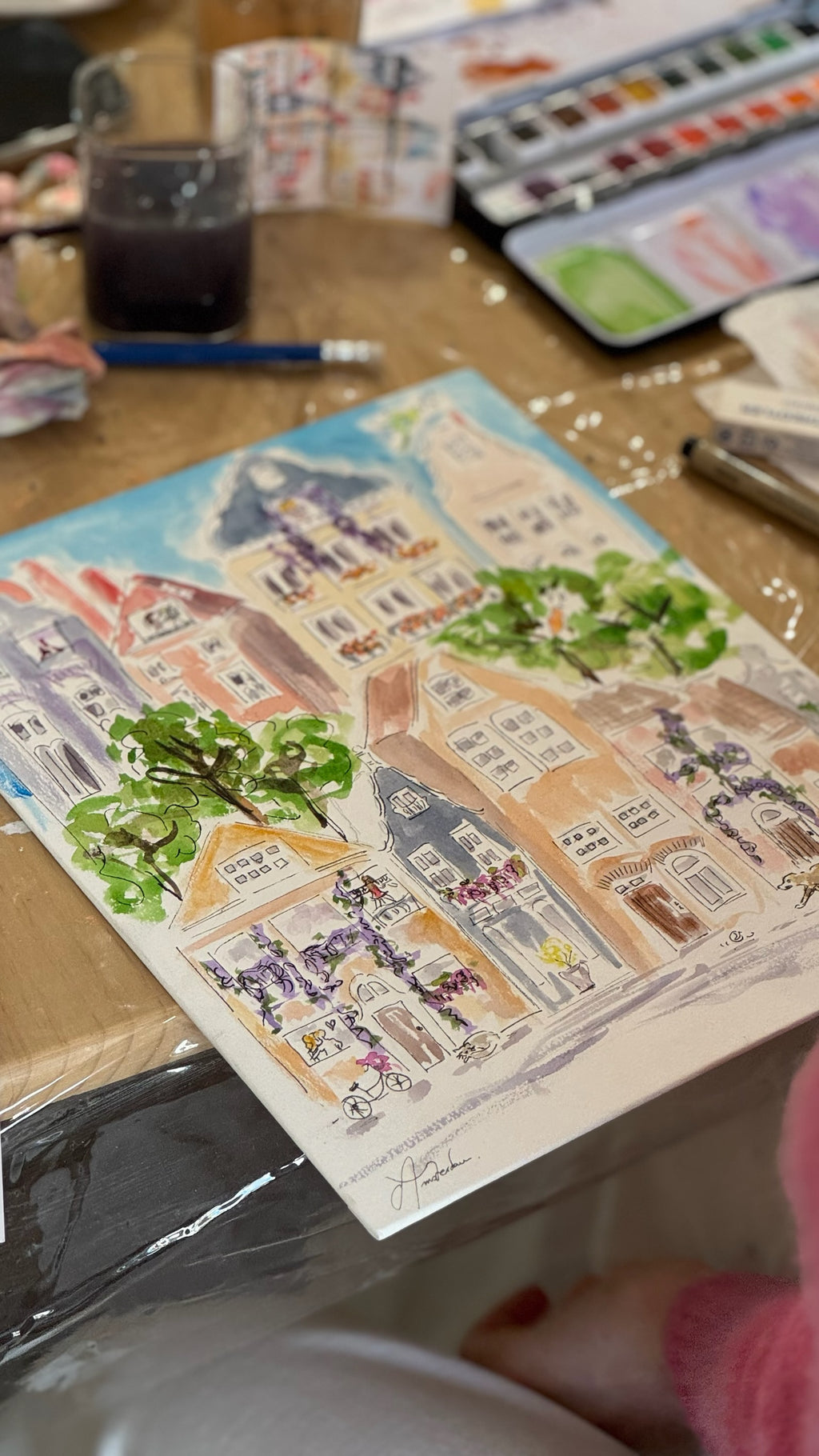 02/07 - Urban Sketching Watercolour Workshop