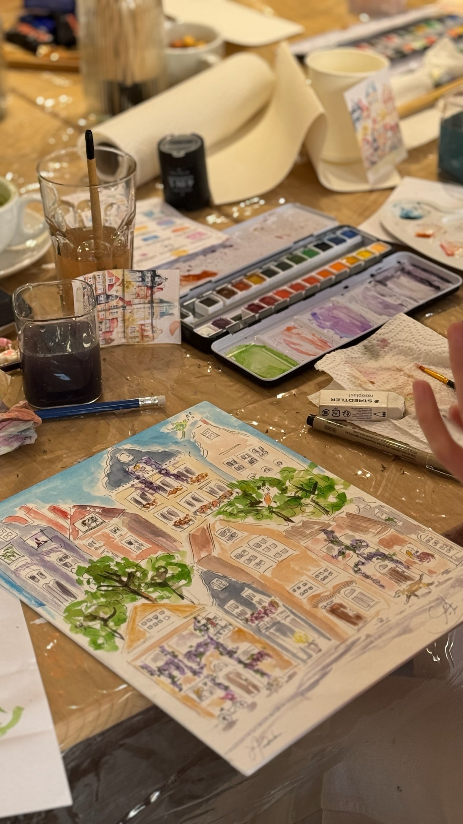 06/06 - Urban Sketching Watercolour Workshop