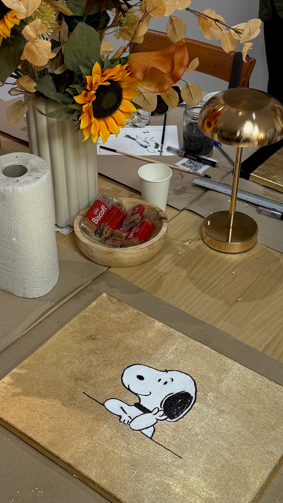Gold Leaf Painting Workshop