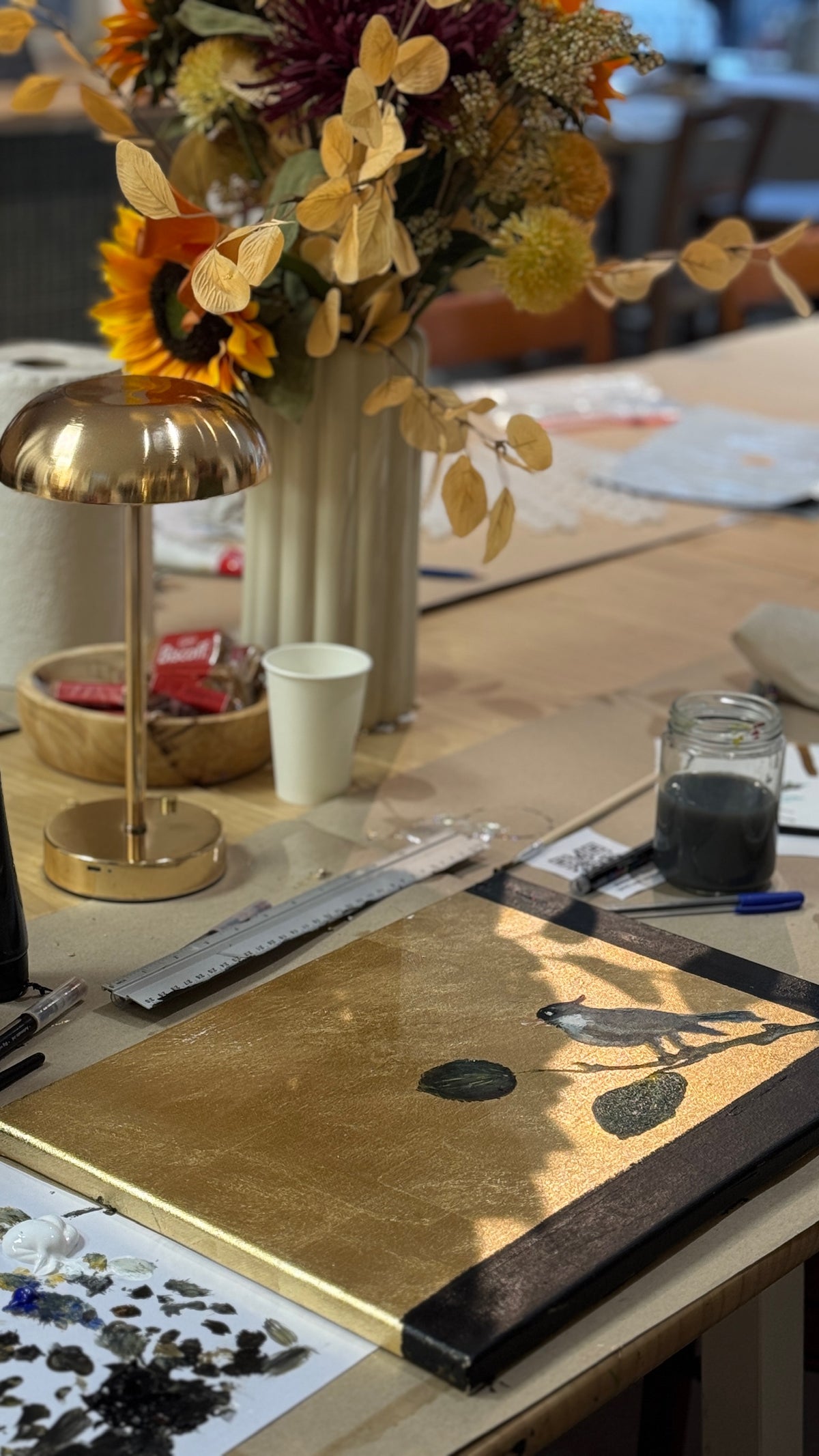 Gold Leaf Painting Workshop