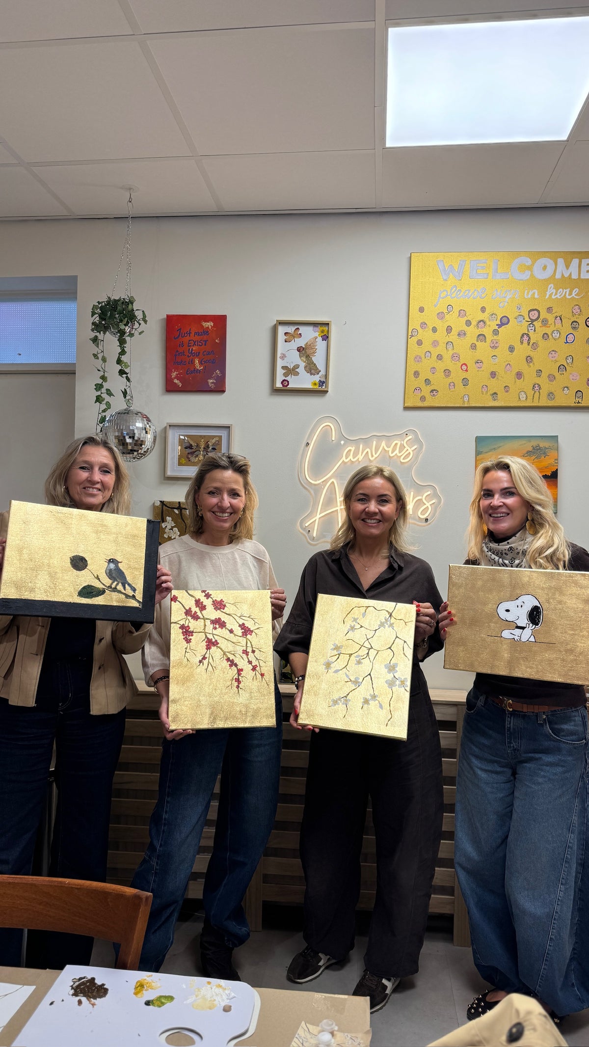 Gold Leaf Painting Workshop