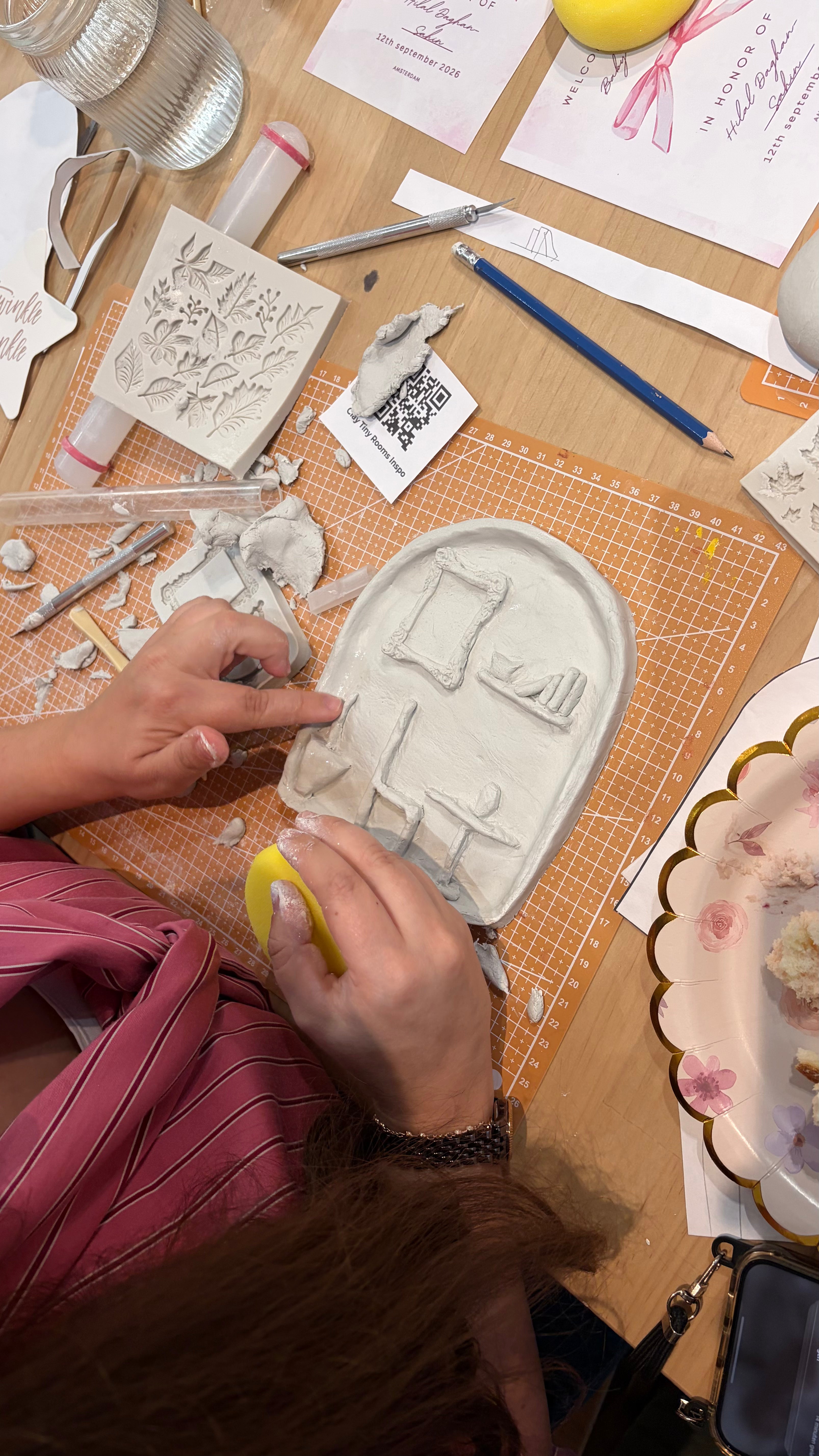 Tiny Clay Houses Workshop