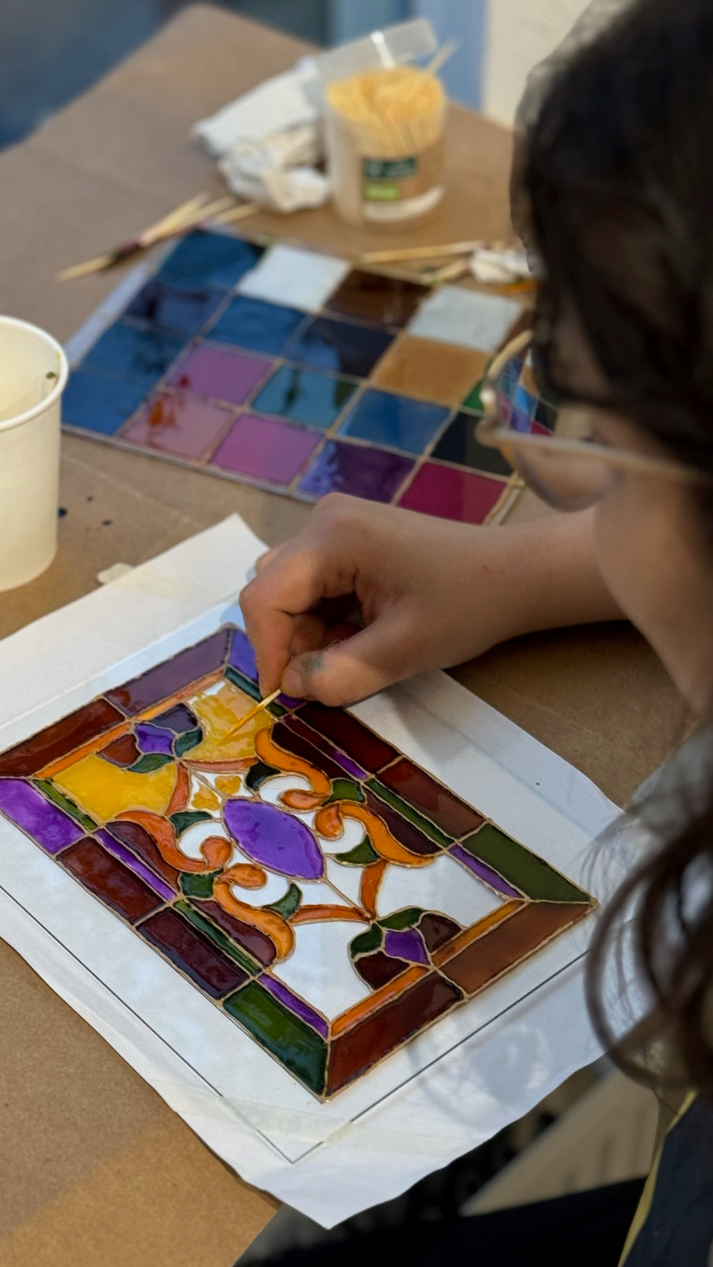 01/07 - Stained Glass Painting Workshop