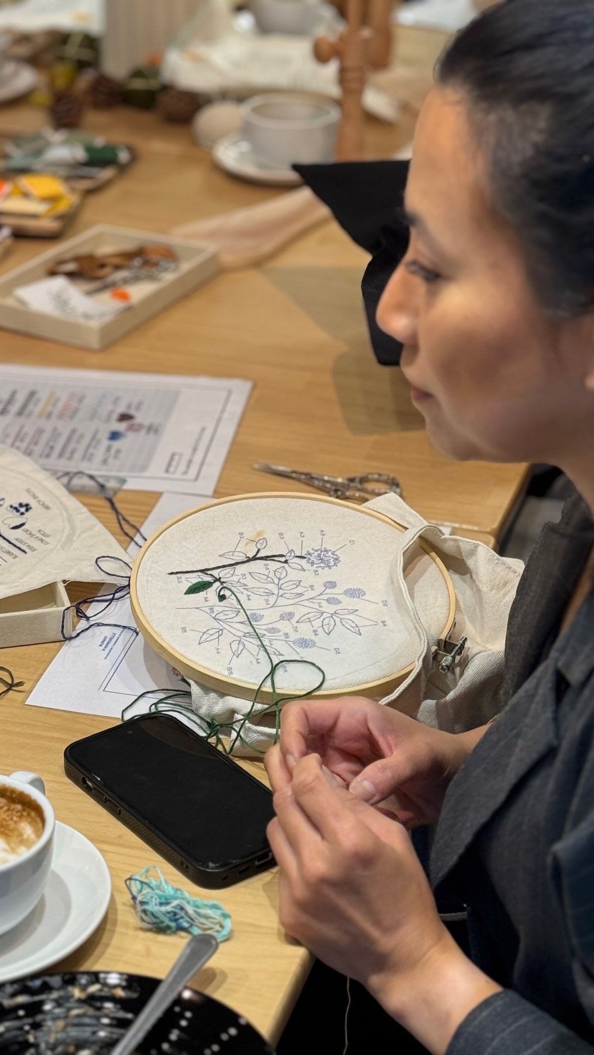 Embroidered Tote Bag Workshop