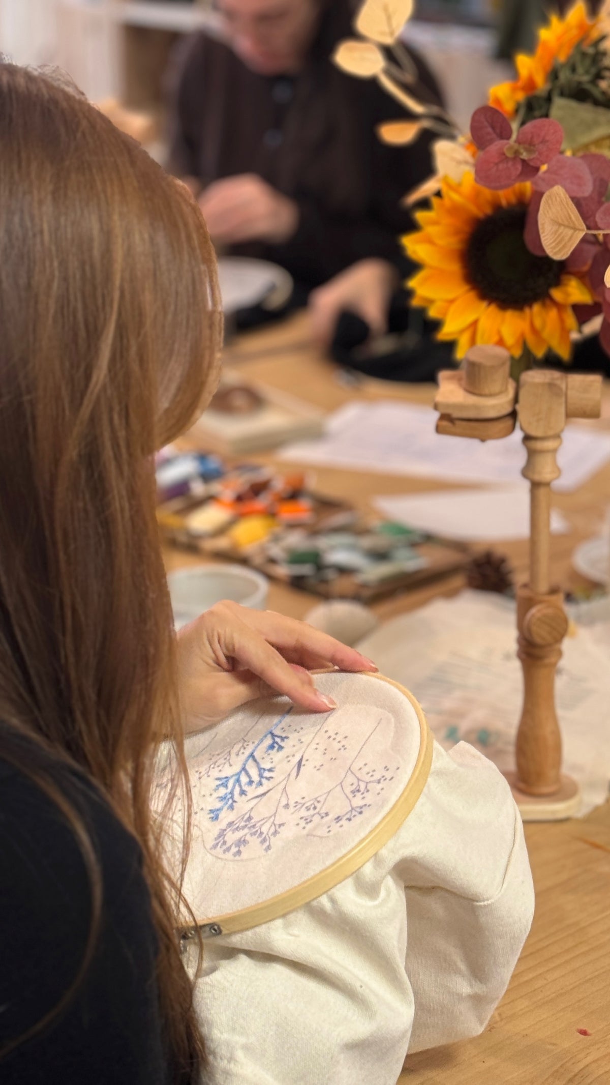 Embroidered Tote Bag Workshop