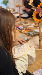 Embroidered Tote Bag Workshop