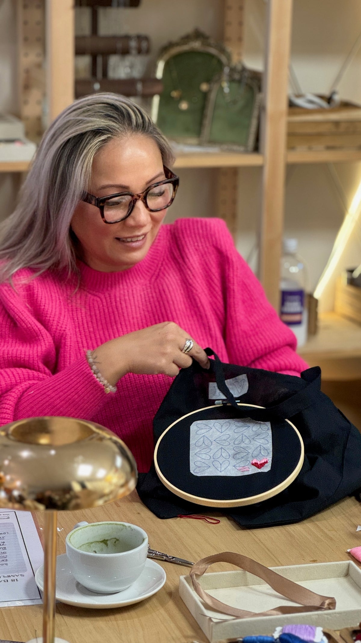 Embroidered Tote Bag Workshop