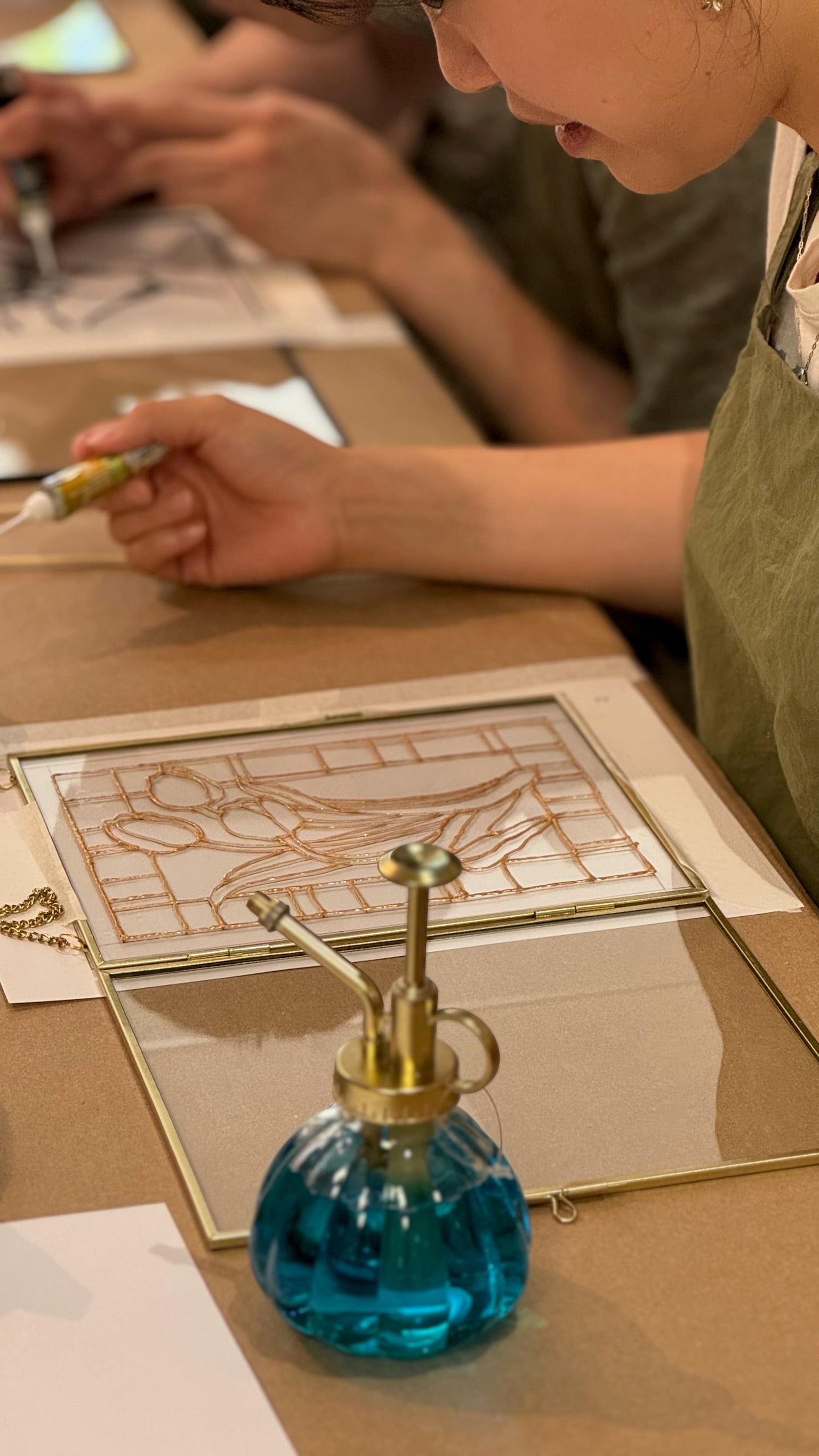 07/06 - Stained Glass Painting Workshop