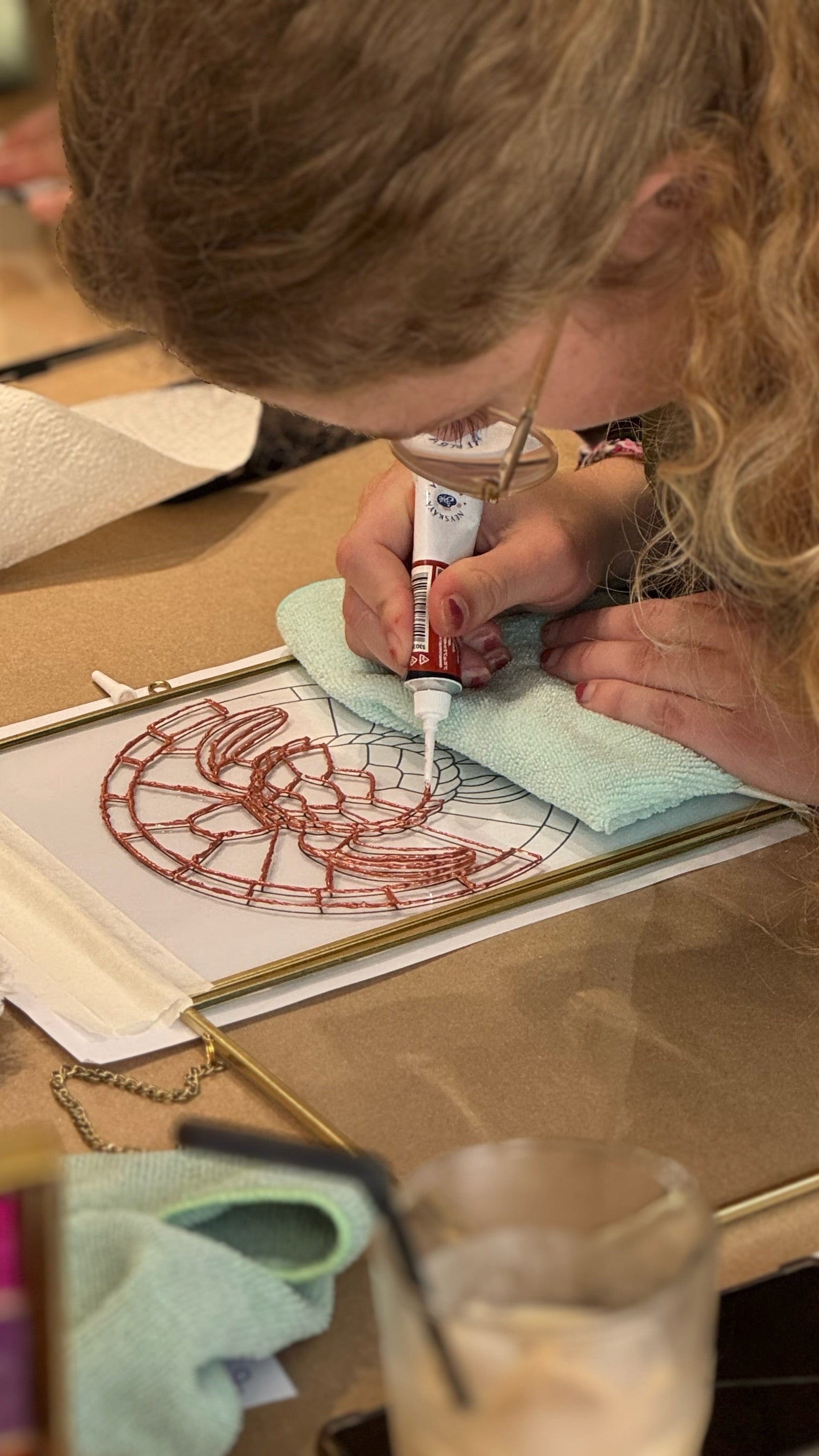 01/07 - Stained Glass Painting Workshop