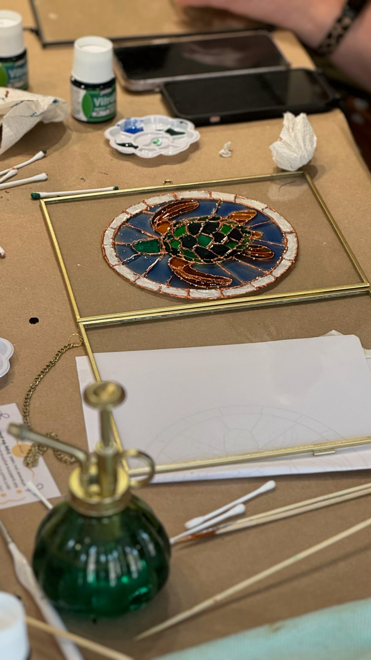01/07 - Stained Glass Painting Workshop