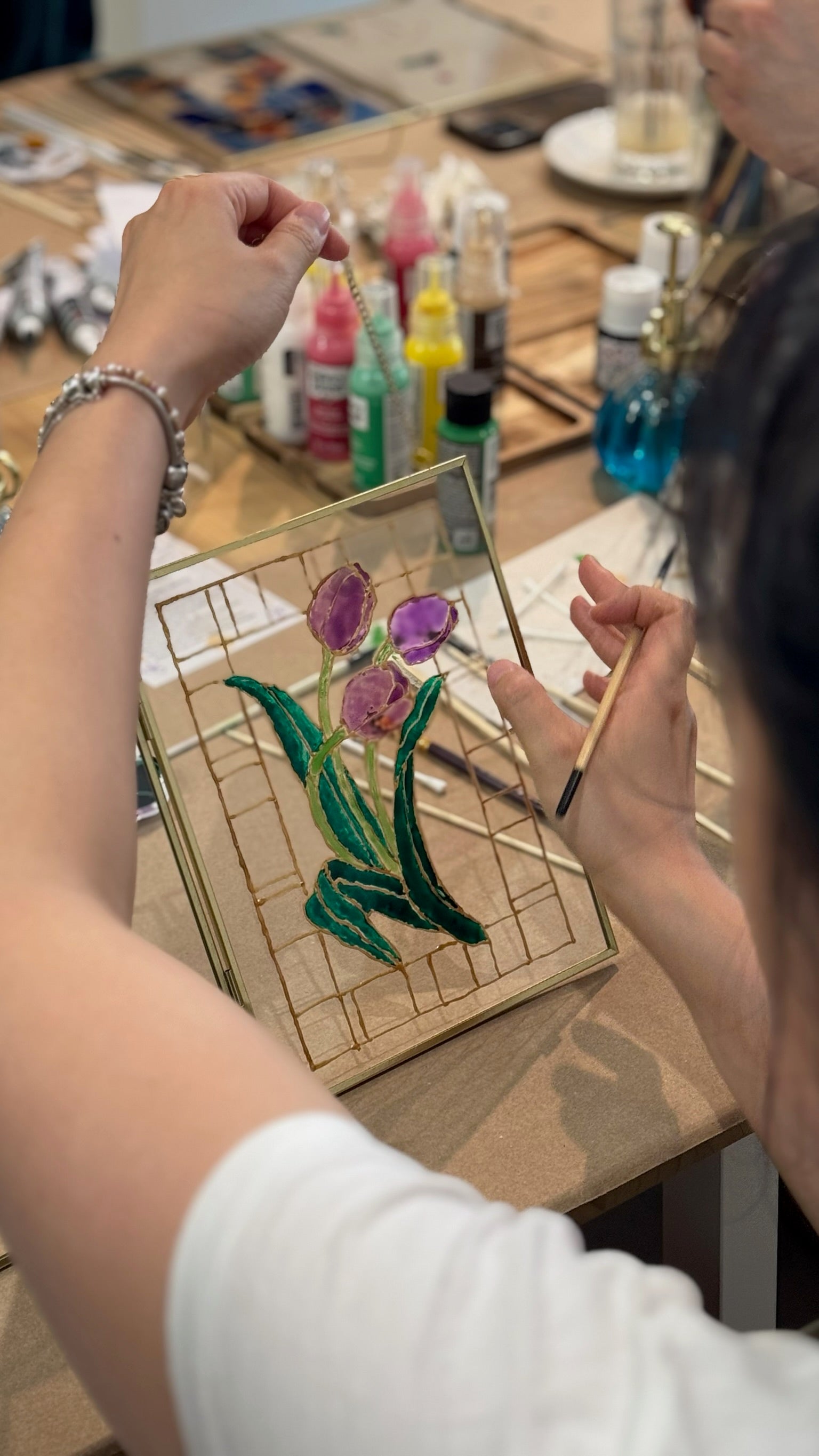 07/06 - Stained Glass Painting Workshop