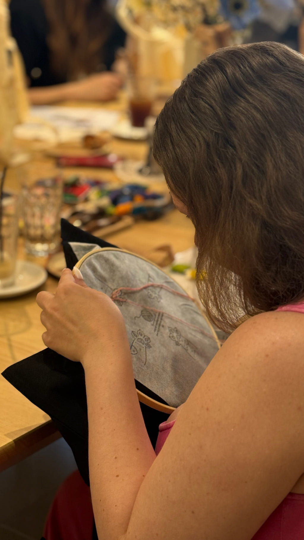 20/09- Embroidered Tote Bag Workshop