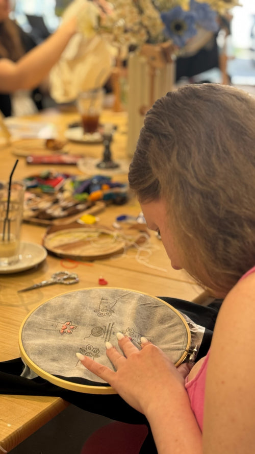 05/07 - Embroidered Tote Bag Workshop