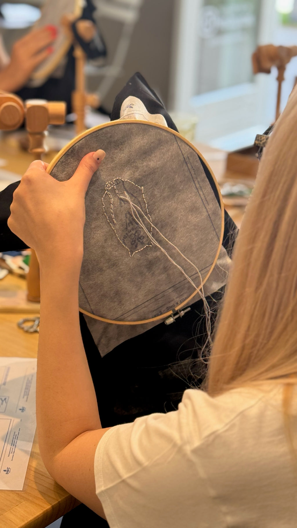 20/09- Embroidered Tote Bag Workshop