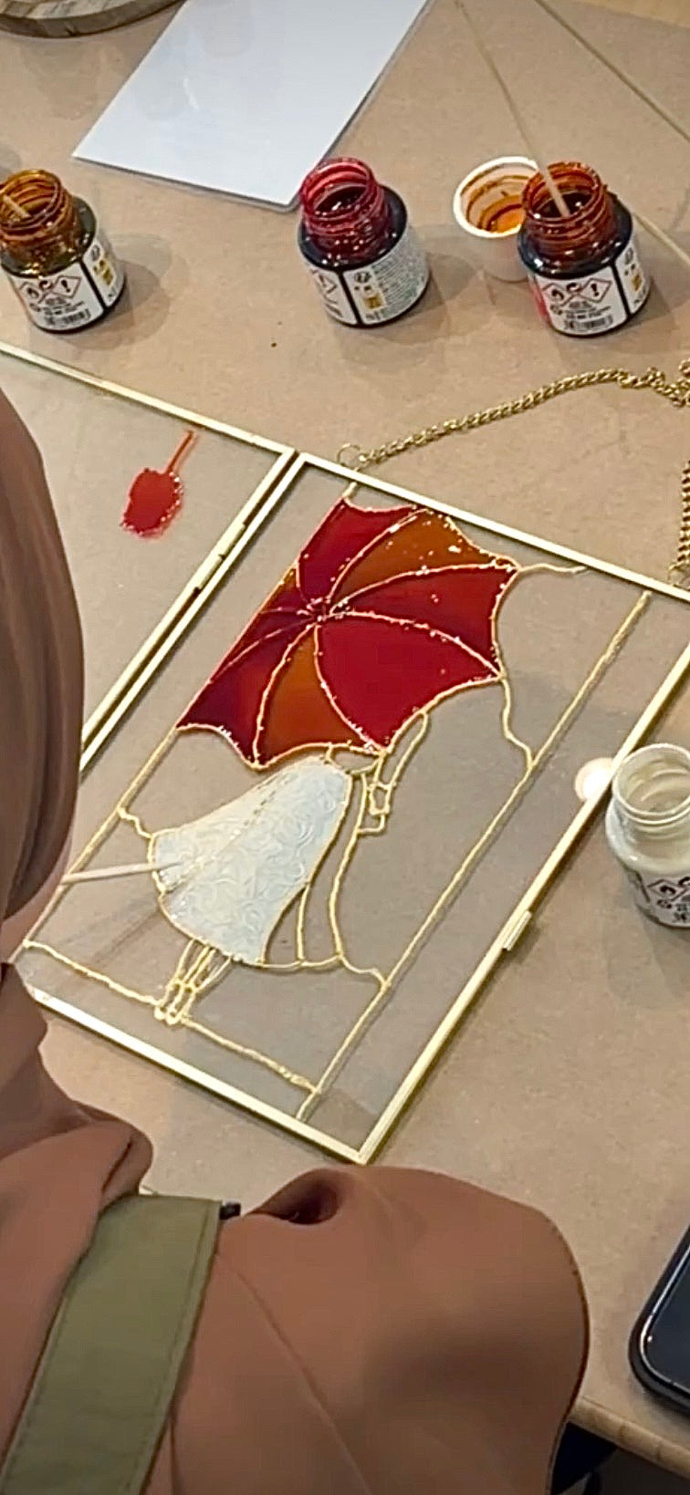 07/06 - Stained Glass Painting Workshop