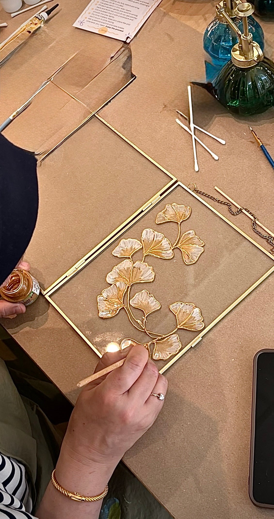 07/06 - Stained Glass Painting Workshop