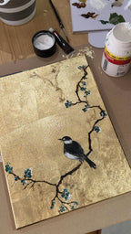 Gold Leaf Painting Workshop