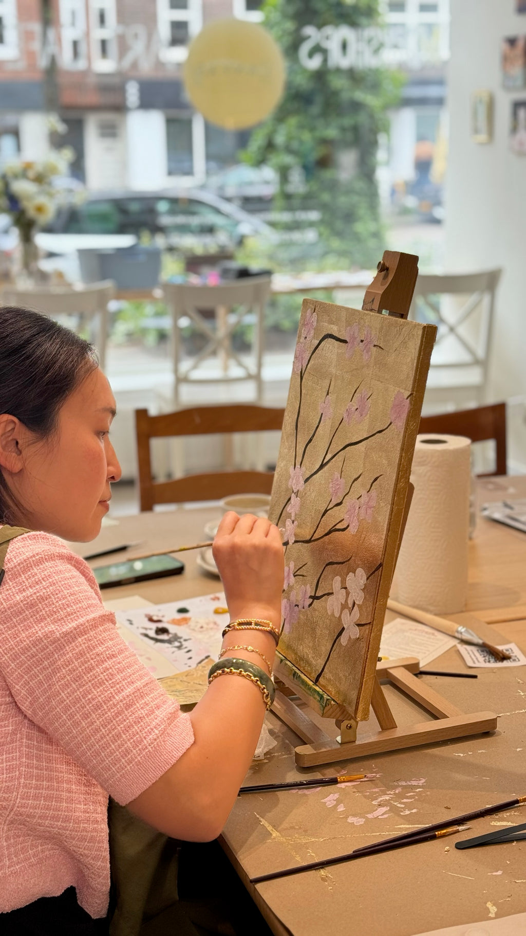 03/10 - Gold Leaf Painting Worskhop