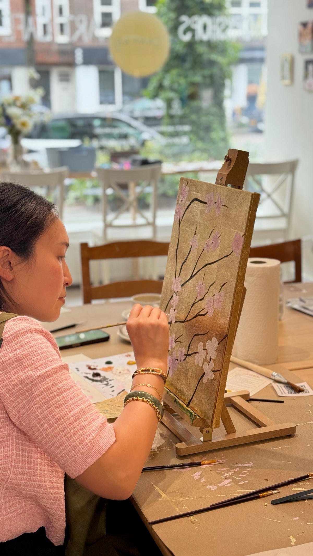 03/10 - Gold Leaf Painting Worskhop