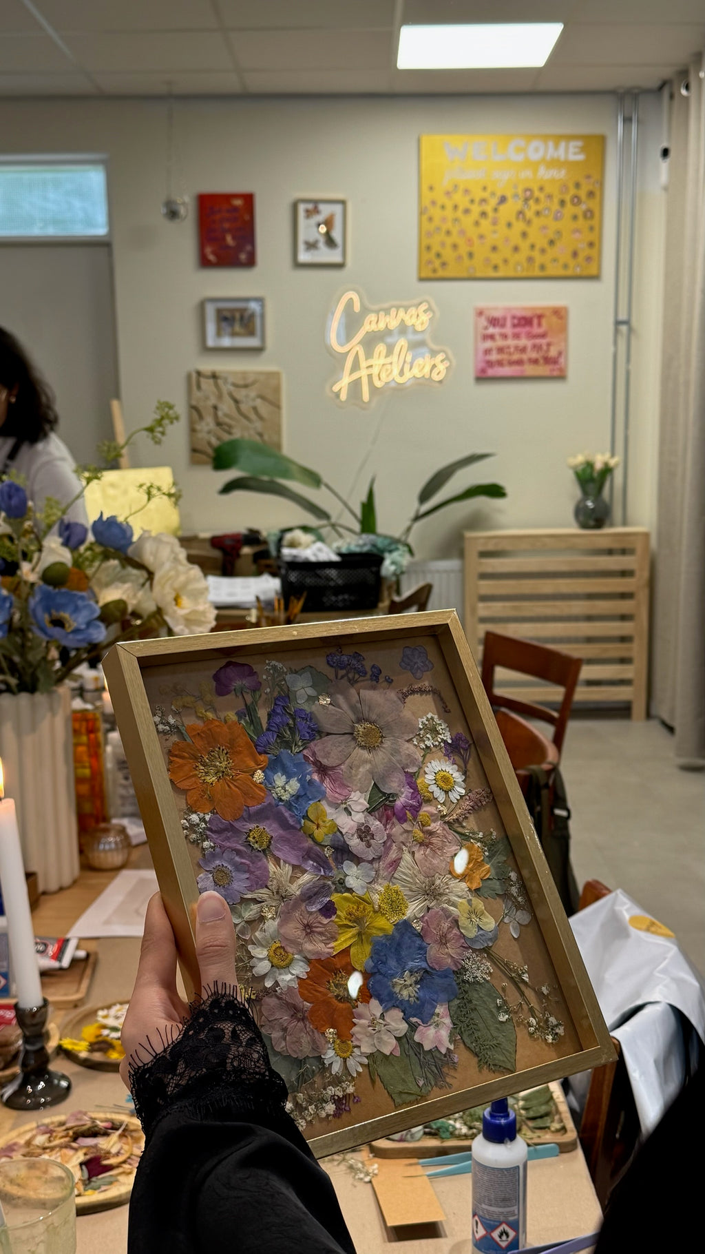 22/07 - Pressed Floral Art Workshop