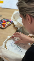 Embroidered Tote Bag Workshop